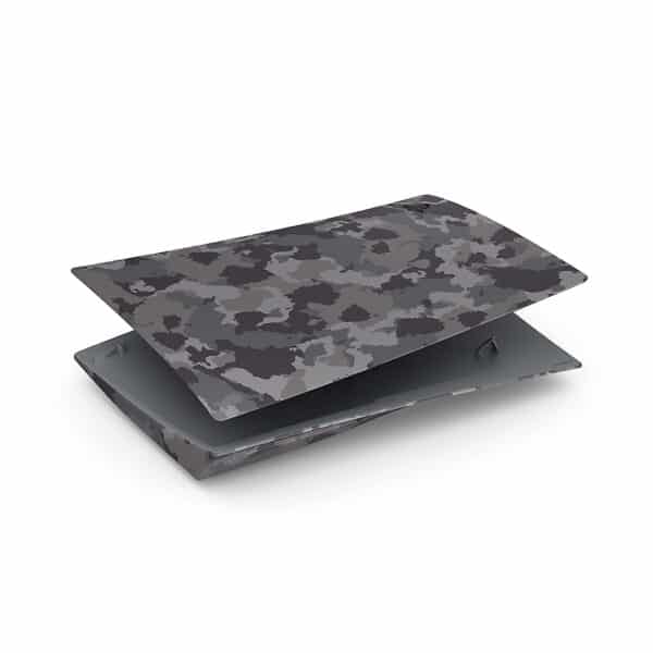PlayStation 5 Console Cover Gray Camouflage - Image 2
