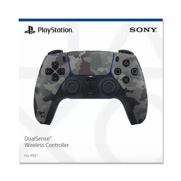PlayStation 5 DualSense Wireless Controller Gray Camouflage